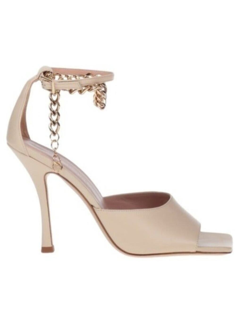 Ilio Smeraldo x Cher Bai Women's Chain High Heel Sandals‎ Size 35 $560